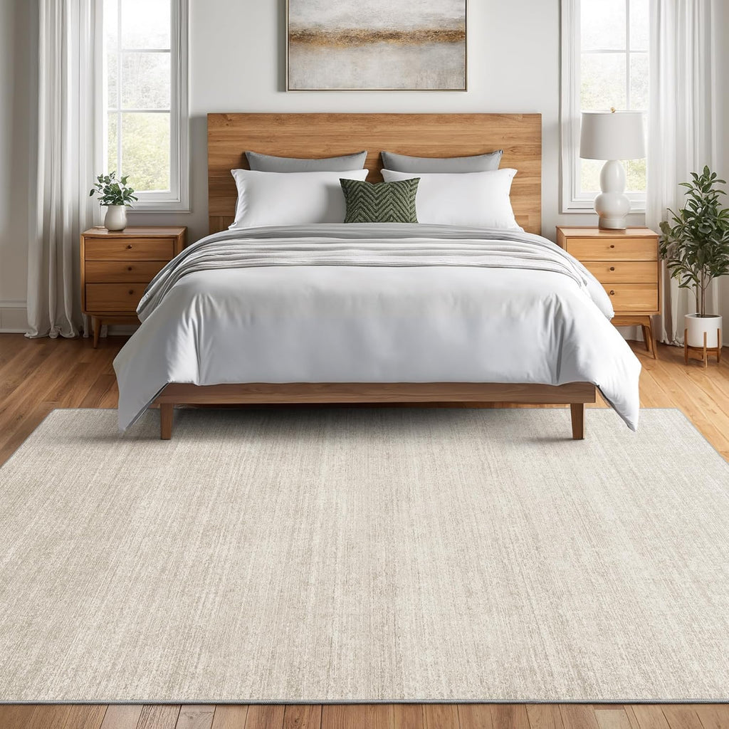 Washable Rugs 5x7 - Stain Resistant 5x7 Area Rugs for Living Room, Non Slip Backing Printed Rugs for Bedroom, Folable