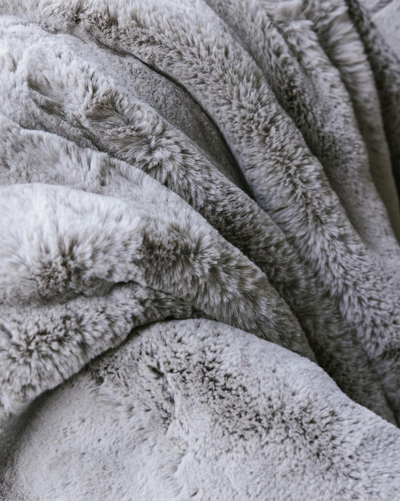 Earth Cuddle Blanket, Faux Fur Ultra-Soft Luxury Throw Blanket | Thick and Cozy Oversized Design for Lounging or