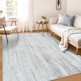 MUJOO 5x7 Washable Area Rug,Modern Abstract Rugs for Living Room Bedroom Dining Room,Large Non Slip Carpet Indoor,Low