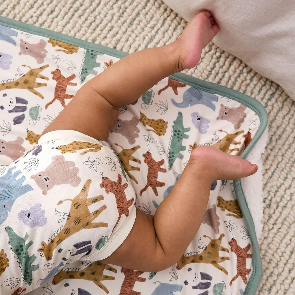 Henley Bodysuit, Soft Viscose from Bamboo Long Sleeve Bodysuit for Baby Boys & Girls, Baby Clothes