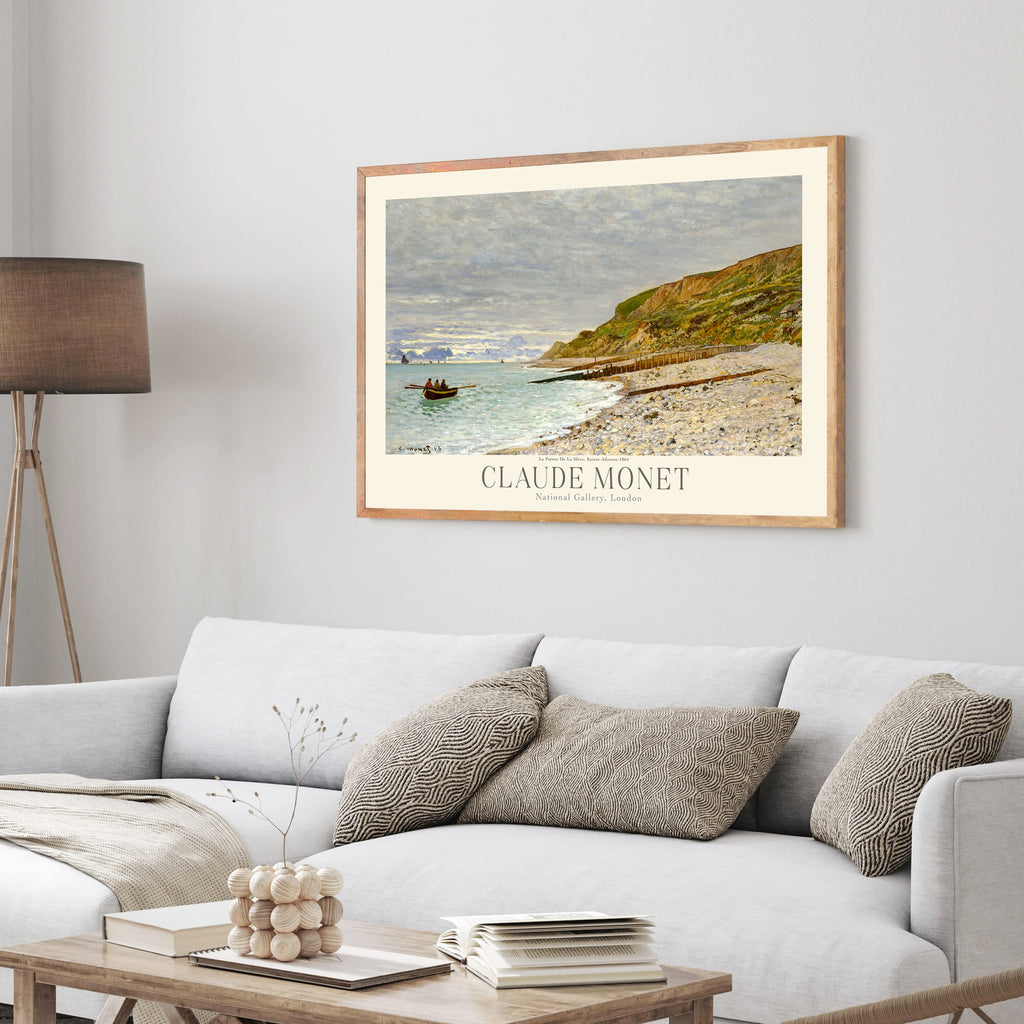 Claude Monet Museum Gallery Exhibition Poster - Art Works Prints, Vintage Print Wall Decor (Collection 1) - 18x24