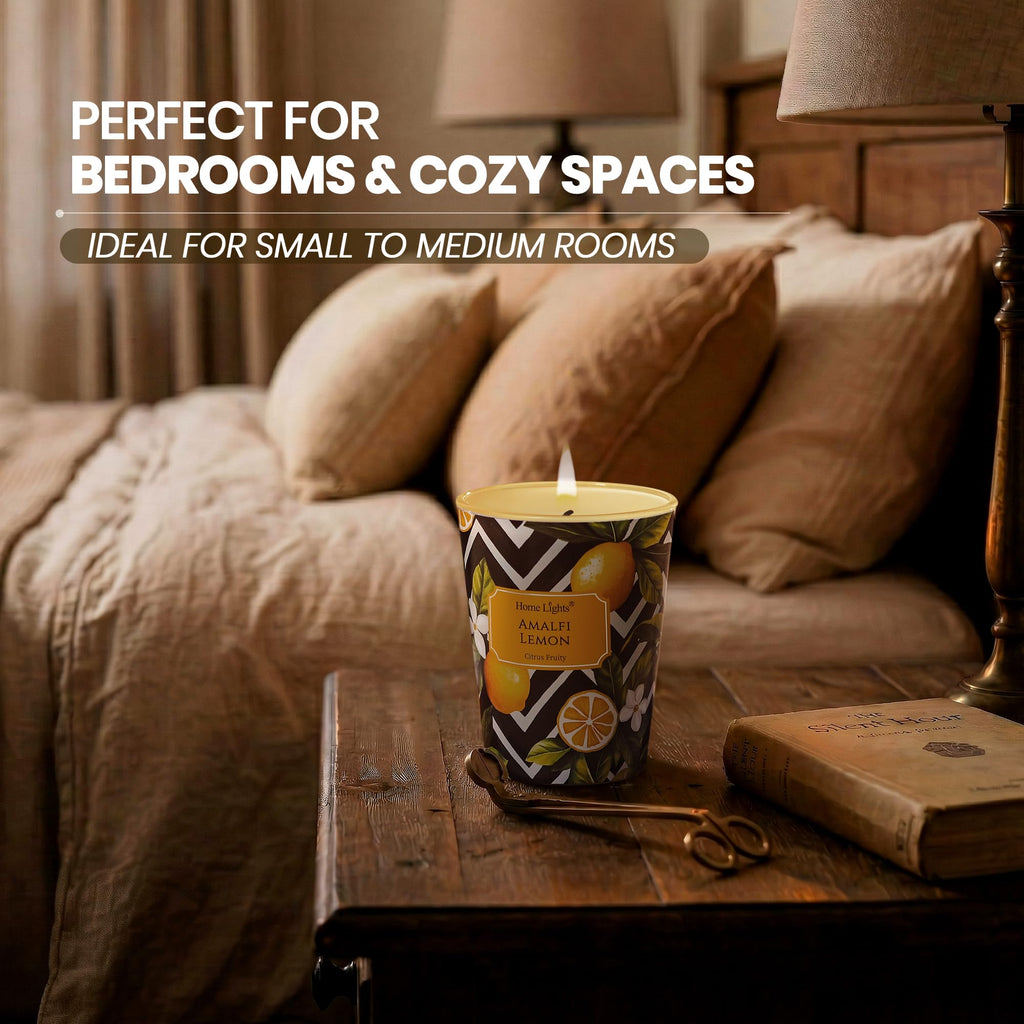 Scented Candle | 1-Wick Long-Lasting Scented Candles, 6.7oz Natural Soy Wax Candle Scented, Eclectic Mixed Styles
