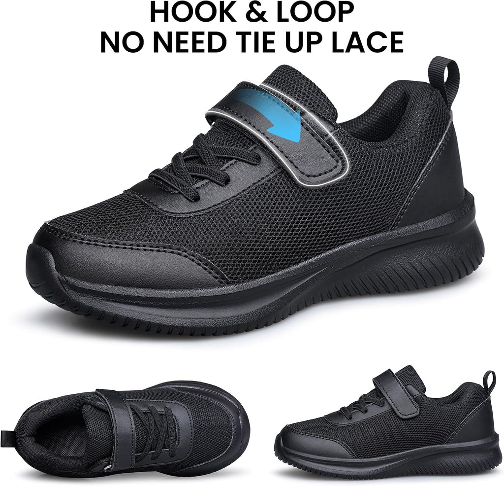 Boys Girls Sneakers Kids Shoes Lightweight Breathable Athletic Running Tennis Shoes for Toddler/Little Kid/Big Kid