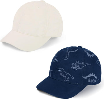 Toddler Sun Hats Baby Boys Cap Girls Adjustable Dinosaur Baseball Kids Hats