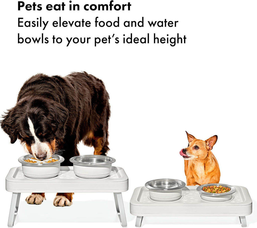 Pet Adjustable Elevated Feeder