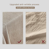 Rectangle Tablecloth Jacquard Style Water Resistant Table Cover for Dining Kitchen Cafe Parties and 