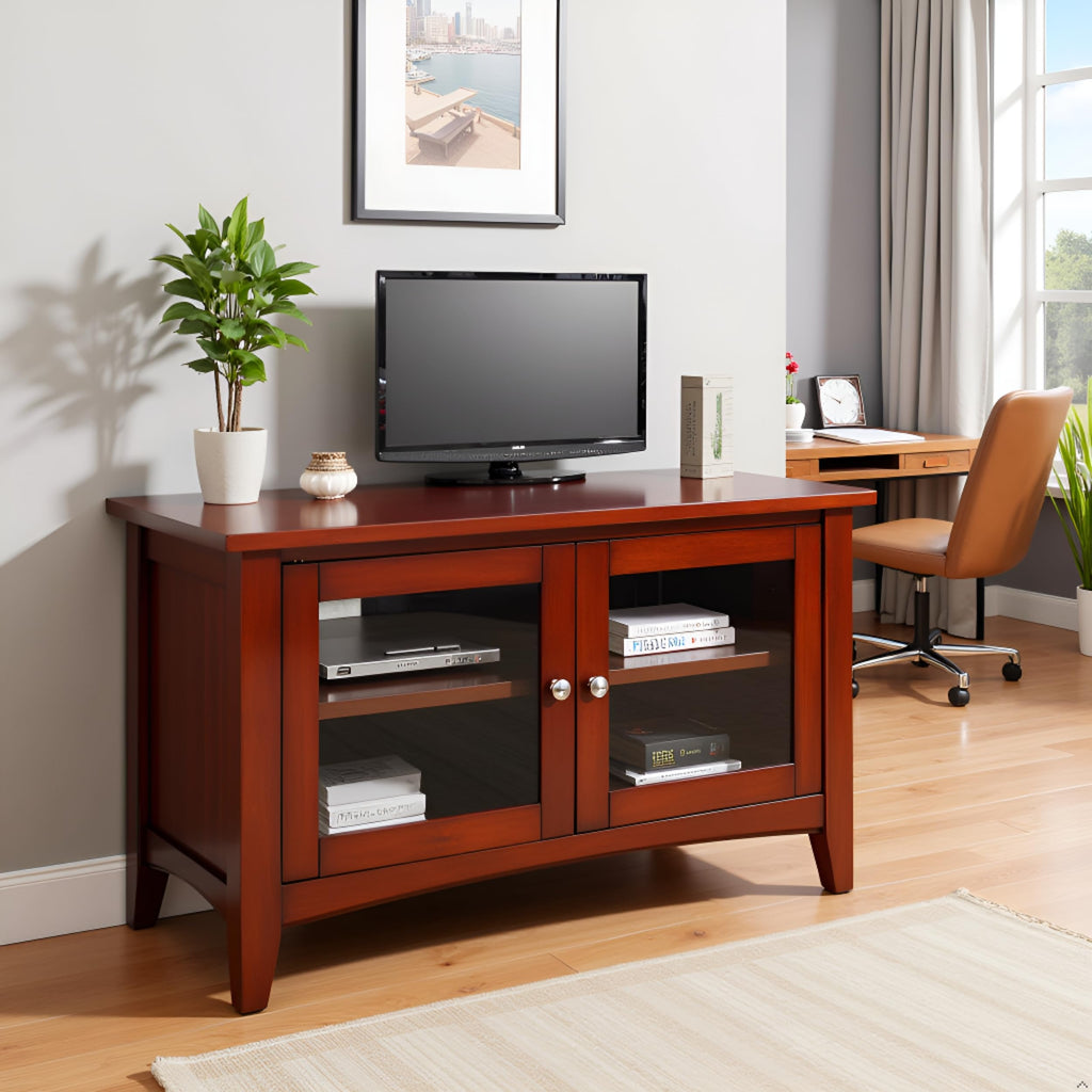 Shaker Cottage TV Stand for TVs up to 40", Cherry, 36 Inch