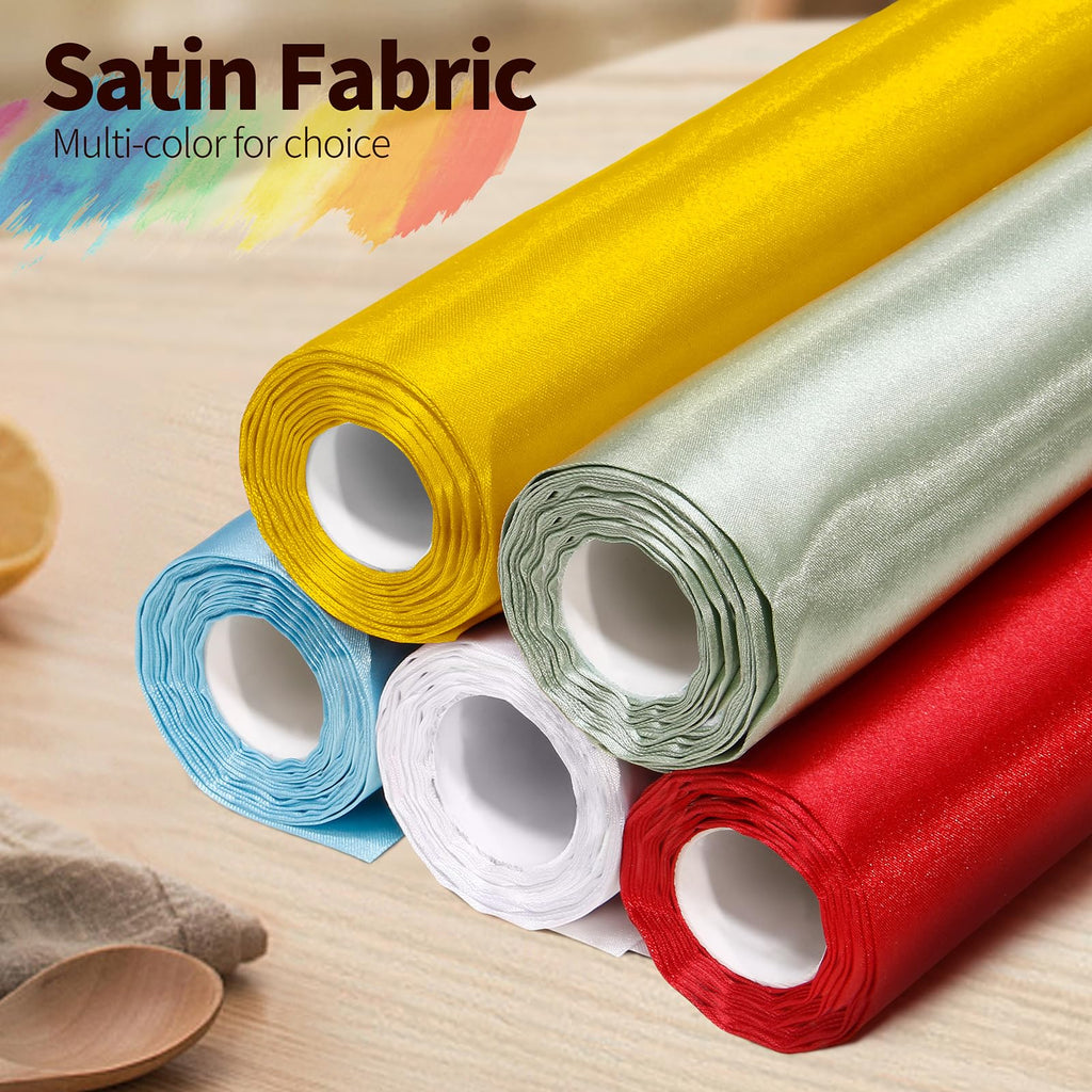 Gold Satin Fabric, 55" Wide, 2 Yards
