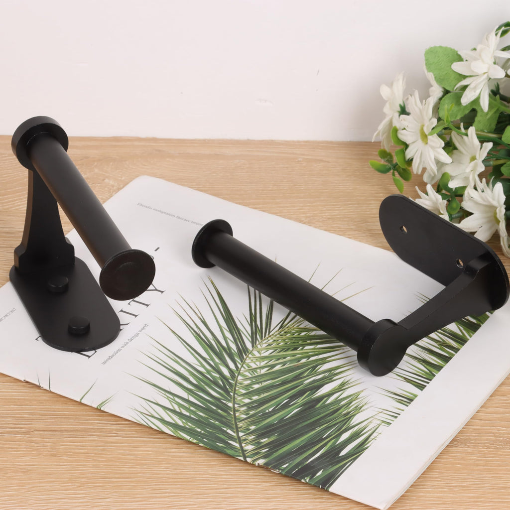 Adhesive Curtain Holdbacks No Drill Curtain Tiebacks, Black - 2 Pack