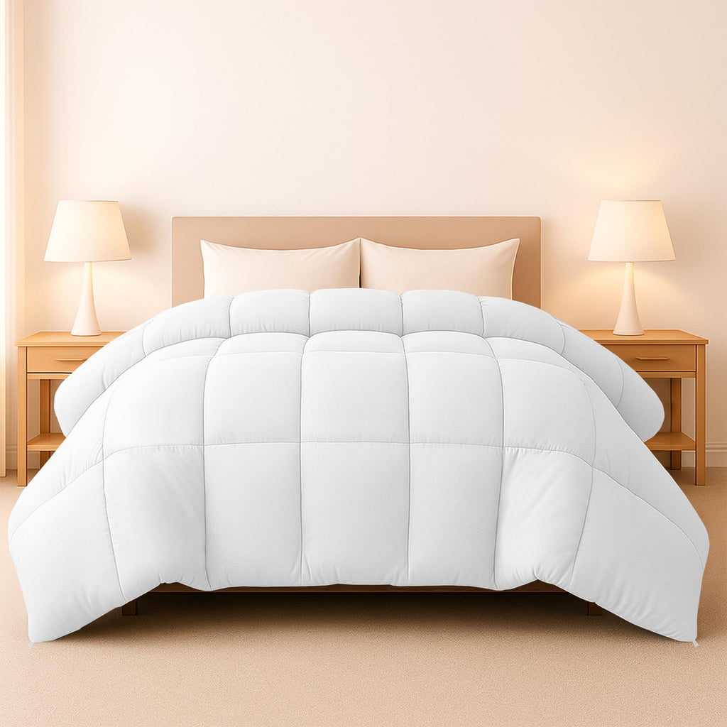 LUX Décor Twin Comforter - 92x68 Ultra-Soft Down Alternative Duvet Insert