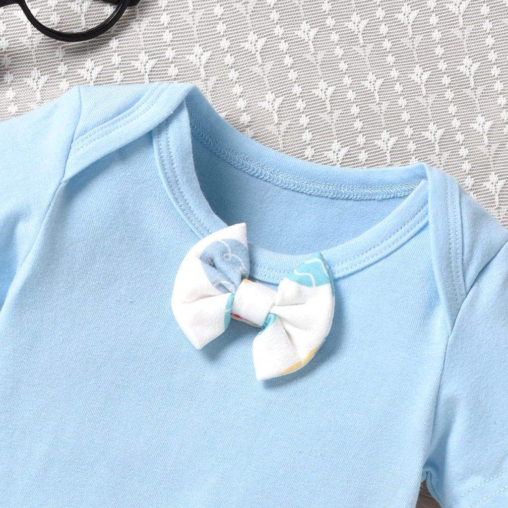 Newborn Baby Boys First Easter Clothes 1st Bunny Clothing Rabbit Outfit NB White