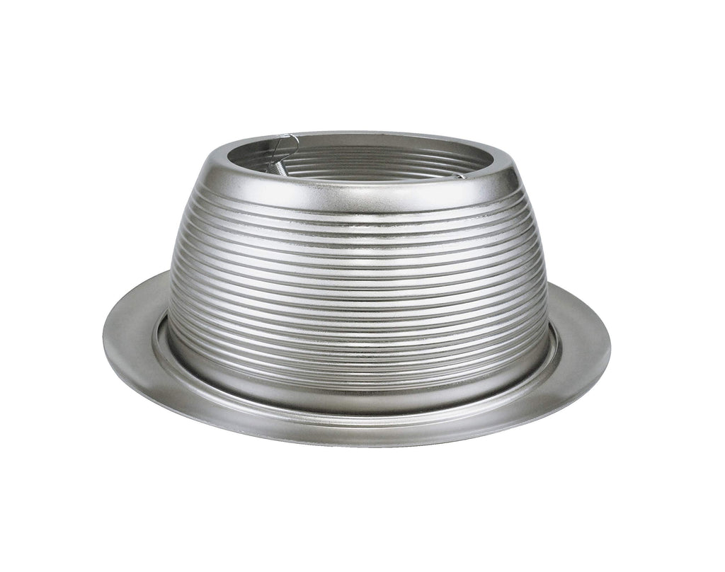 6 inch Nickel Recessed Baffle Trim, Fits 6 inch Housings (17511NK)
