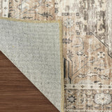 Living Room 10x14 Area Rugs - Washable Lightweight Area Rug Stain Resistant Carpet Vintage Soft Rugs