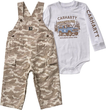 Baby Boys' Bodysuit & Overall Set