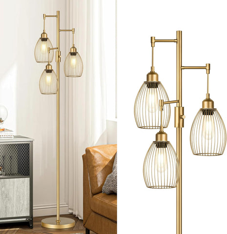 Dimmable Floor Lamp, Industrial Floor Lamps