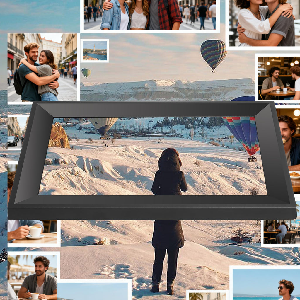 10.1Inch Digital Picture Frames WiFi Smart Touch Screen Digital Calendar