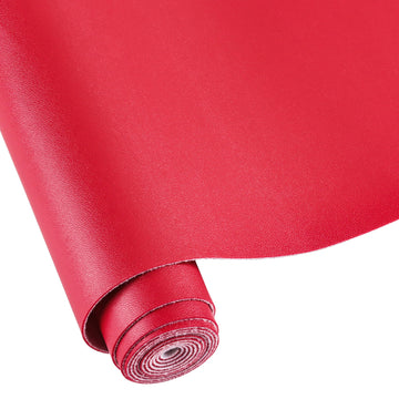 Faux Leather Sheets for Craft One Roll Smooth Surface Leather Fabric Sheets 12" x 53" (30cm x 135cm) Inch Large Size