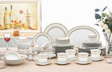 Lorenzo Amelia 57-Piece Dinnerware Set, Service for 8