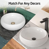 Bathroom Vessel Sink above Counter, Bowl Sinks for Bathroom