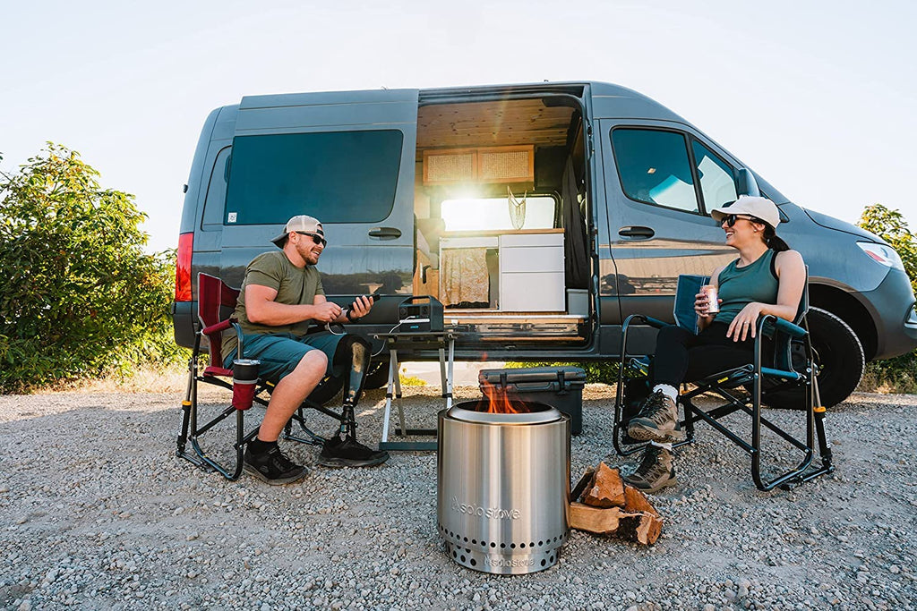 Ranger 2.0 15" Smokeless Fire Pit with Stand | Portable Fire Pit