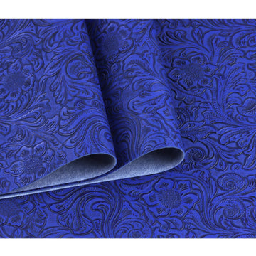 Solid Color Embossed Faux Leather Sheets 12 "x53 (30cm x 135cm) Embossed Texture Leather Fabric, Widely Used in