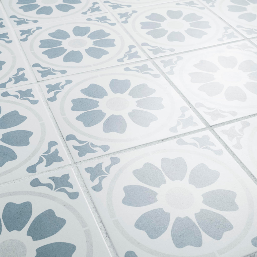 Porcelain Wall Tile | Tamensa Encaustic | 8" x 8"