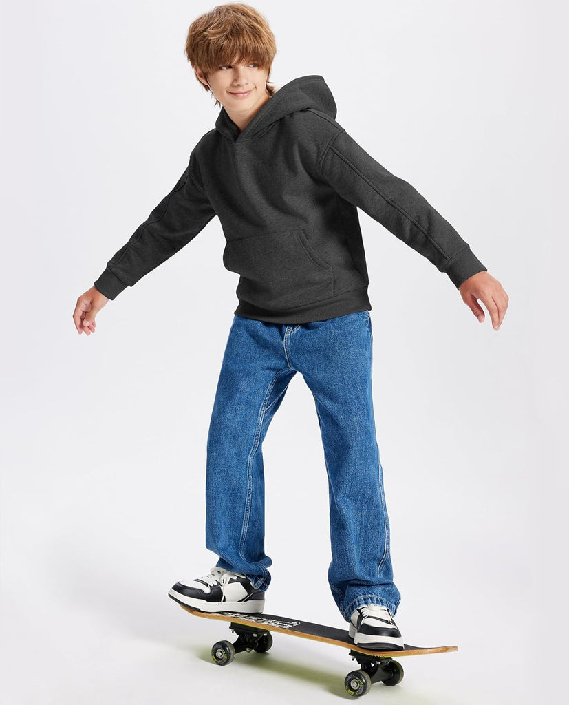 Boys Fleece Lined Hoodies Kids Winter Hoodies With Pocket
