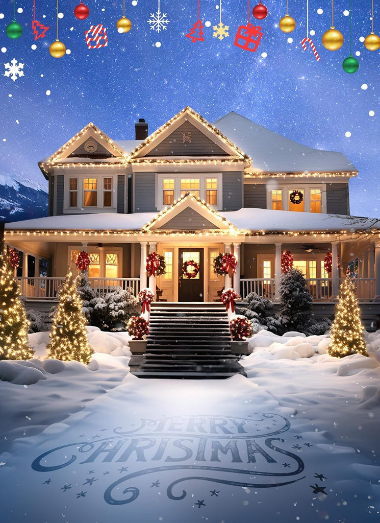 50FT C7 LED Vintage Christmas Lights Outdoor with 52 Bulbs
