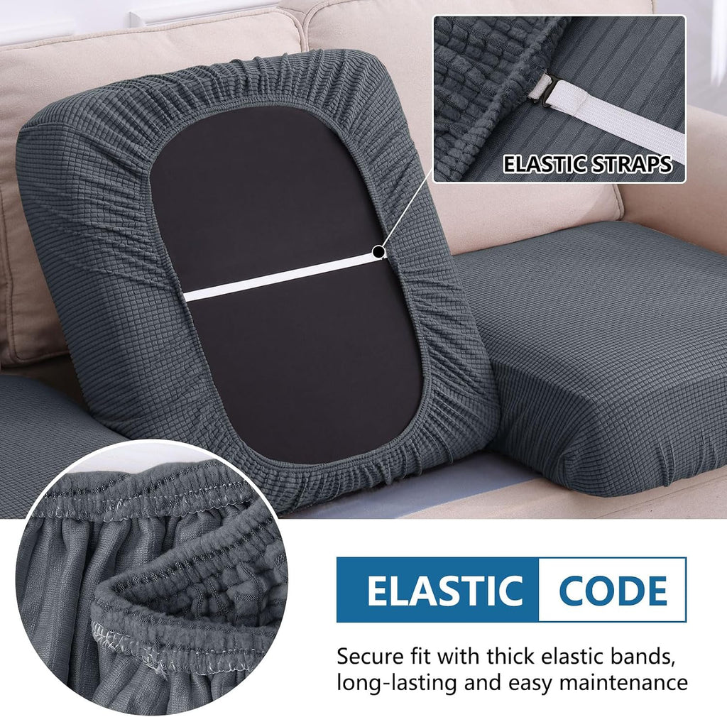Waterproof Couch Cushion Covers for Pets, Non Slip Sofa Seat Cover