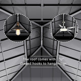 12' x 20' Hardtop Gazebo,Outdoor Aluminum Frame Permanent Pa - Image 7