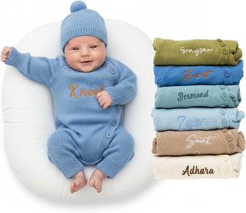 Personalized Newborn Baby Romper - Custom Coming Home Outfit