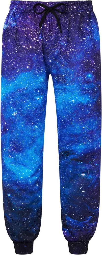 Boys Pants Funny 3D Graphic Drawstring Sweatpants Joggers