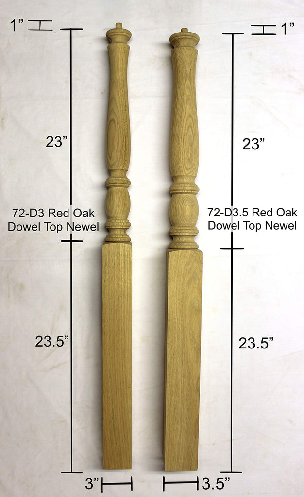 Red Oak 7786 Right Hand Gooseneck 2 Rise with Cap, 6701 Series Rail Fitting