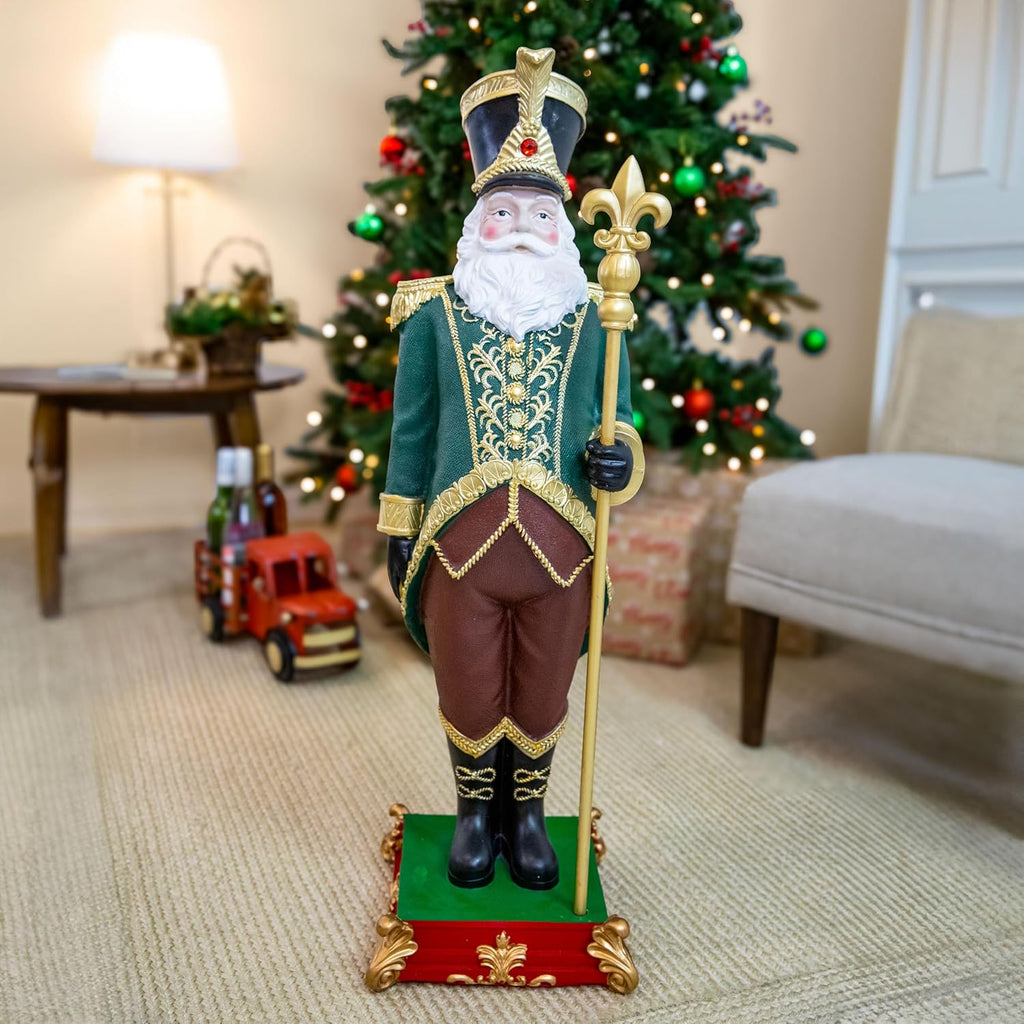 3ft Guardian of the North Pole, Santa Christmas Nutcracker Statue
