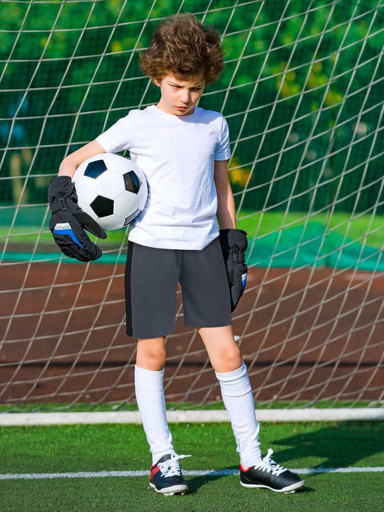 4 Pack Boys Shorts Boys Athletic Basketball Shorts Boys Mesh Quick Dry Shorts Soccer Shorts Gym Clothes for Summer