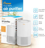 True HEPA Air Purifiers for Home, Up To 250 Sq Ft, Air Purifiers For Bedroom, and Office, Removes Du