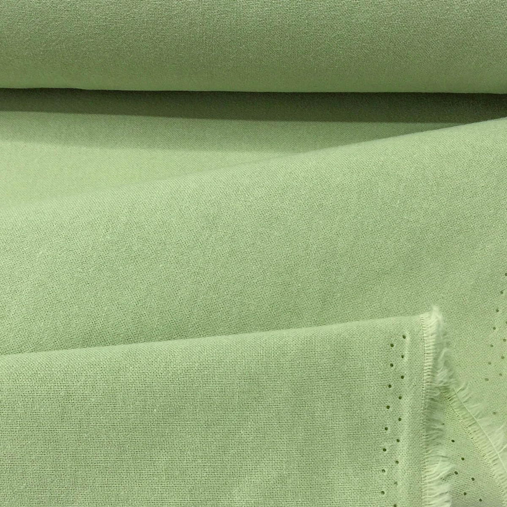 2 Yard Solid Color Fabric, 57 inch Wide, 100% Cotton Fabric by the Yard for Quilting Sewing Crafting (Wasabi Green)