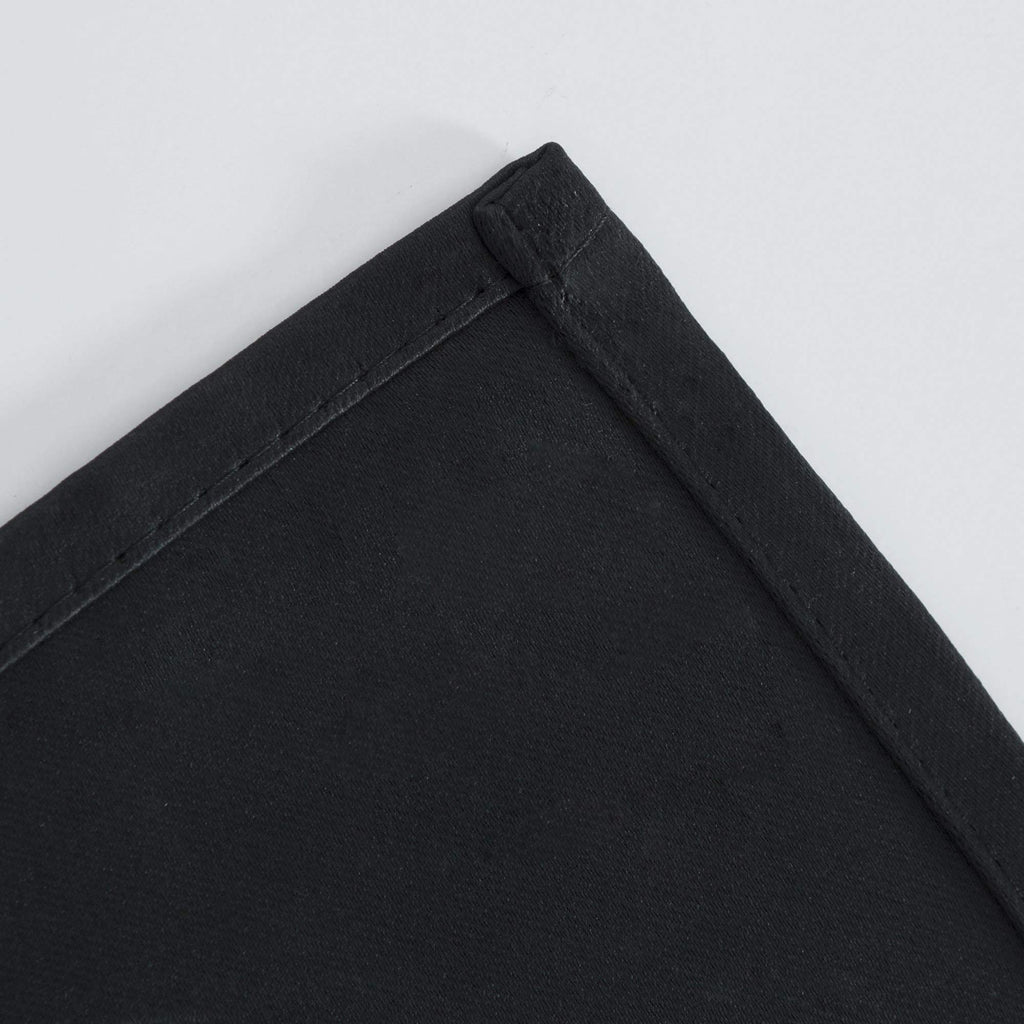 Blackout Curtains 66 x 95 inch/Black Curtains Set of 2 Panels/Thermal Insulated Room Darkening Bedroom Curtains