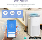 Air Purifiers for Home Large Room Up to 2933 Ft² With HEPA Sleep Mode, AHAM VERIFIDE, Smart WIFI, PM