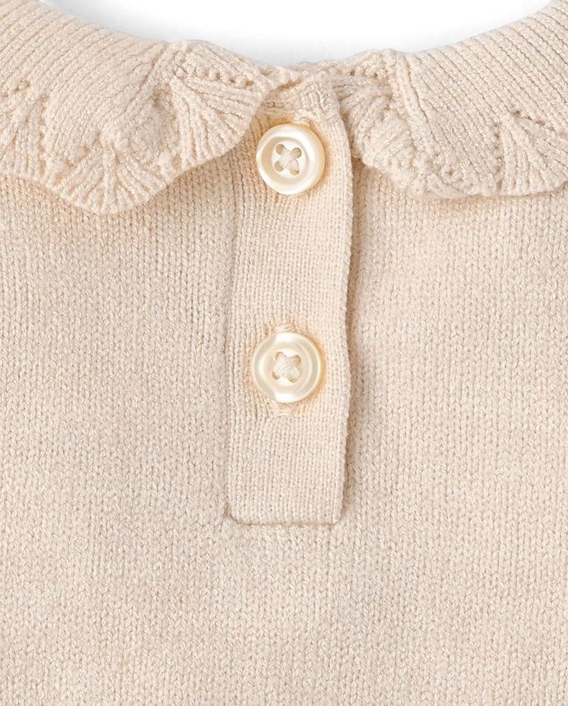 Baby Girls' And Newborn Long Sleeve Sweater and Pants piece Outfit Set