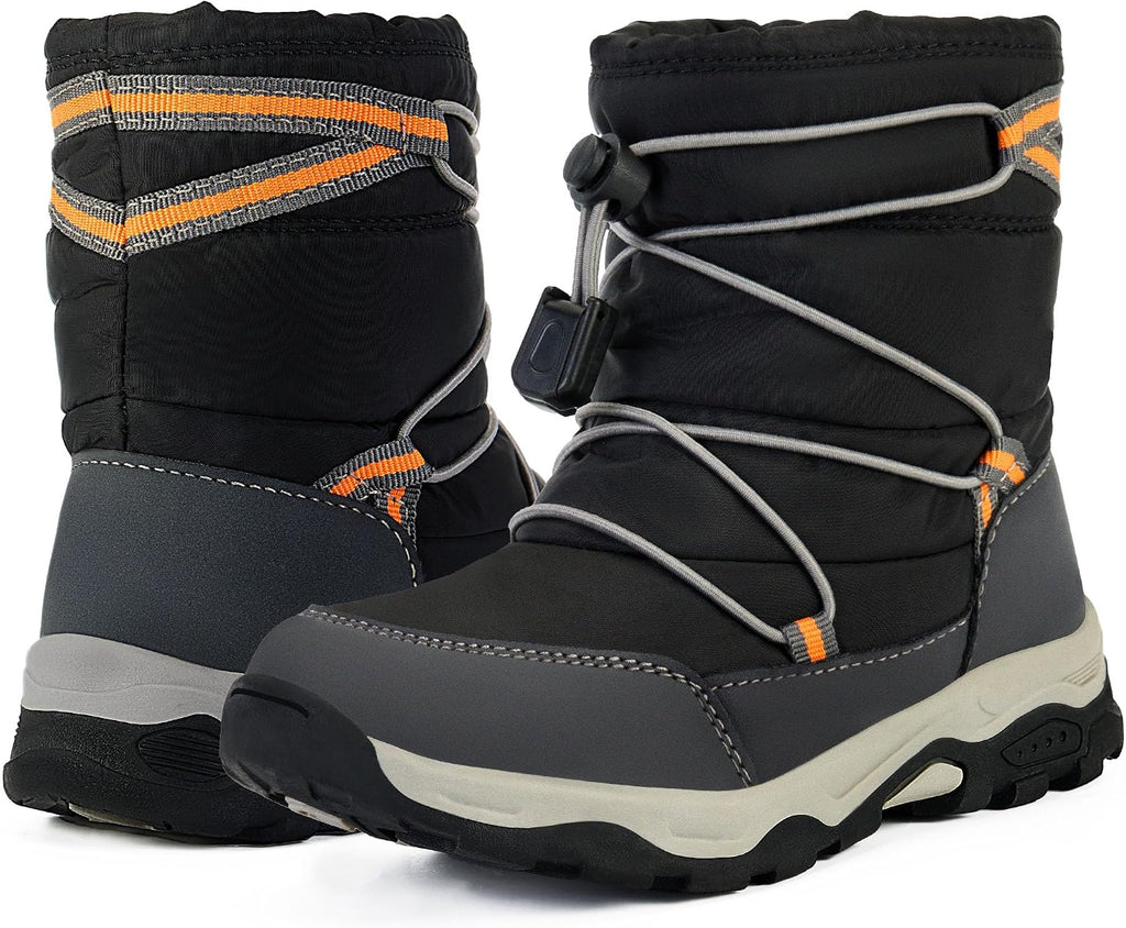 Toddler Snow Boots Boys Girls Kids Winter Waterproof Shoes