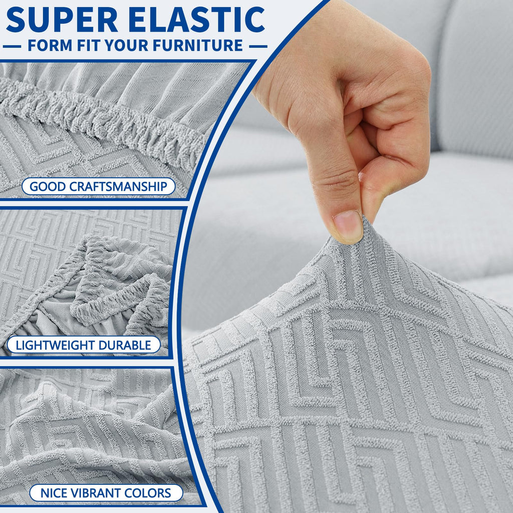 Stretch Individual Cushion Covers Sofa Loveseat Cushion Couch Covers Slipcovers Soft Replacement New Pattern