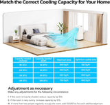10000 BTU Portable Air Conditioners for Rooms up to 550 Sq Ft