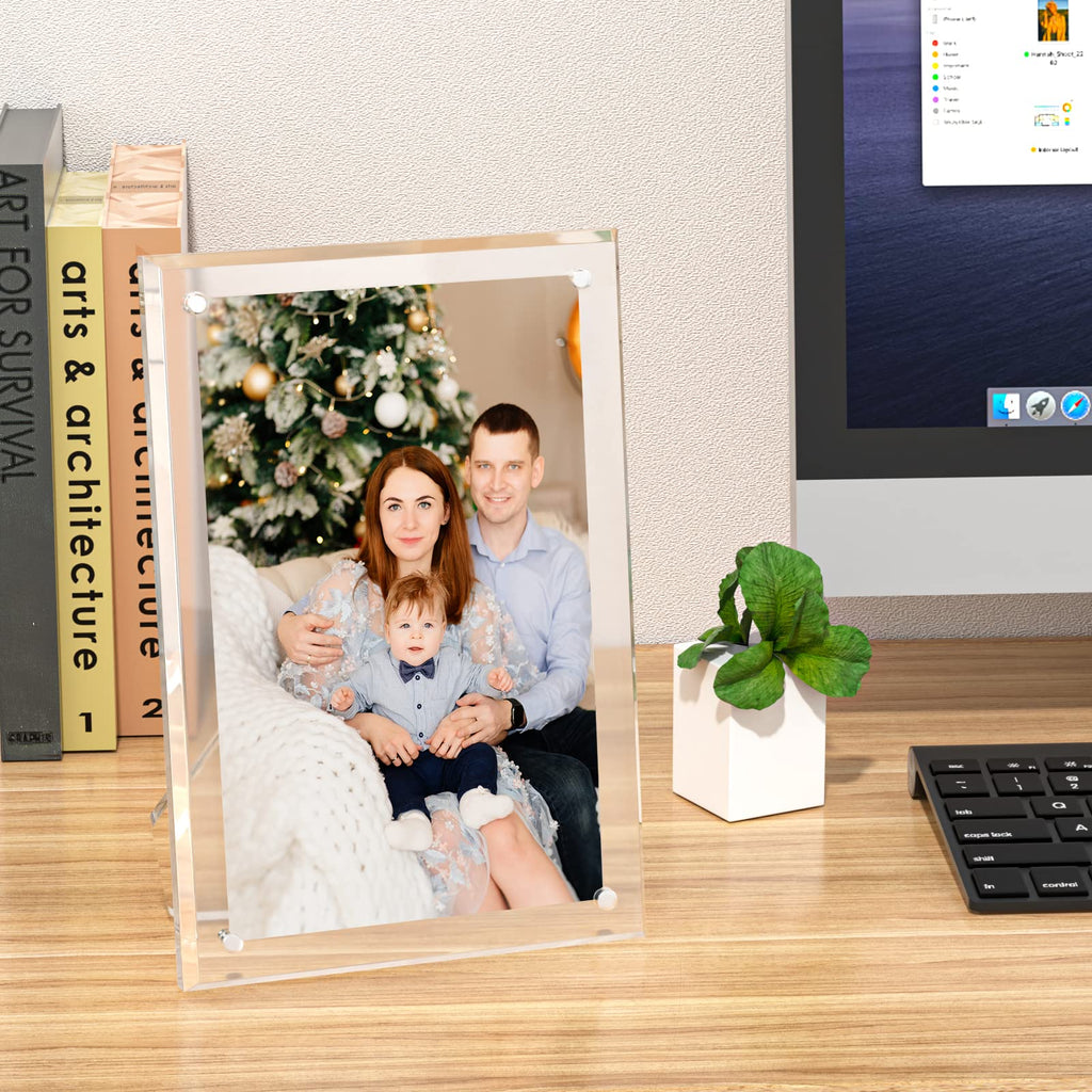 8.5 by 11 Acrylic Picture Frame Document Certificate Frames 2 Packs