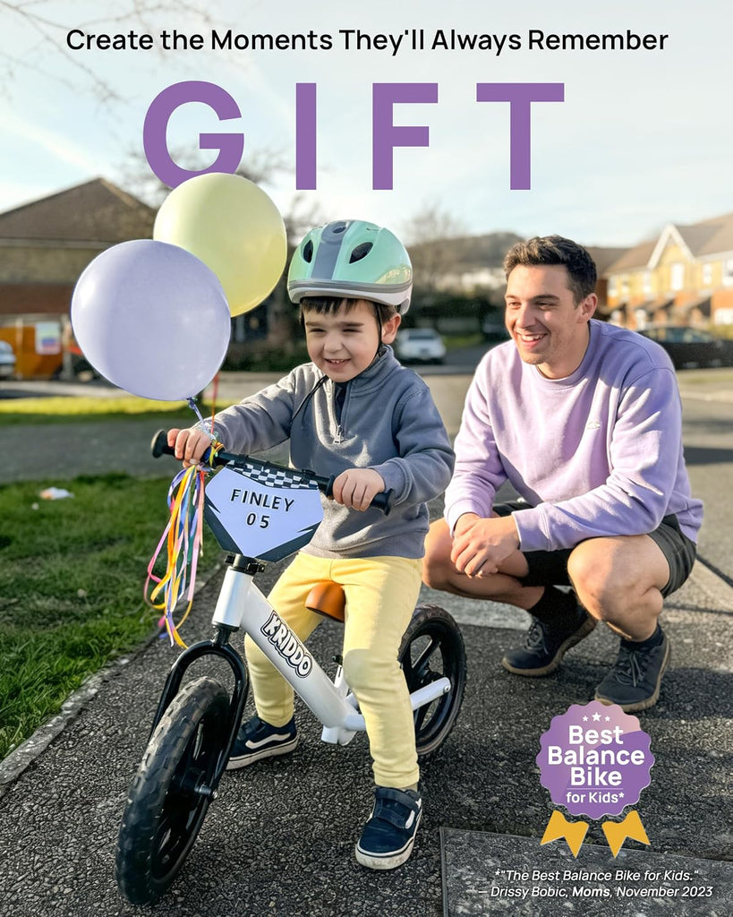 Toddler Balance Bike 2 Year Old, Gift for 2-3 Boys Girls, Adjustable