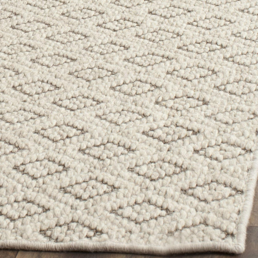 Diamond Collection Accent Rug - 3' x 5', Taupe, Trellis Wool & Sisal Design, Ideal for High Traffic Areas (DMD521A)