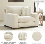 Modern Lounge Chair — Beige