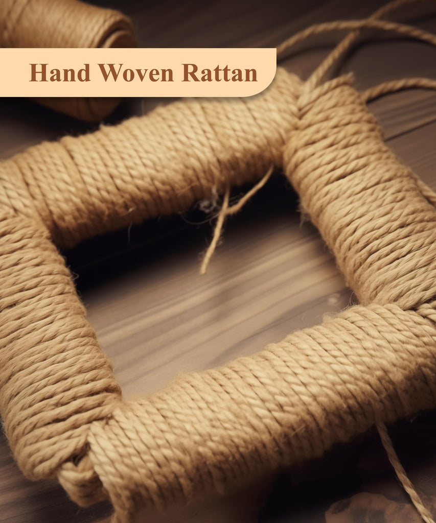 Boho 5x7 Picture Frame Rattan Photo Frame