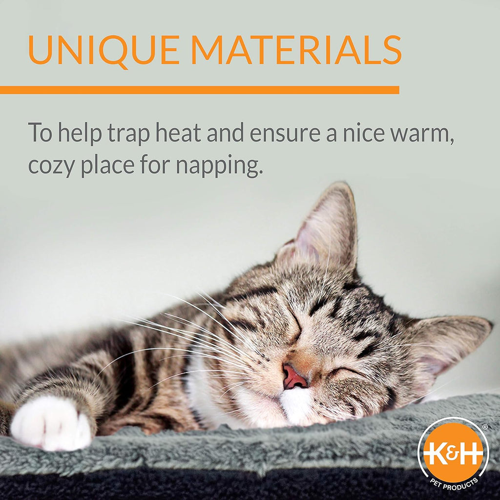Self-Warming Cat Bed Pad, Self Heating Pad for Outdoor Cat Houses, Warming Mat for Indoor Pet Beds & Furniture