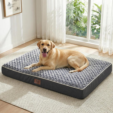 Orthopedic XL Dog Bed Extra Large Washable Pet Bed